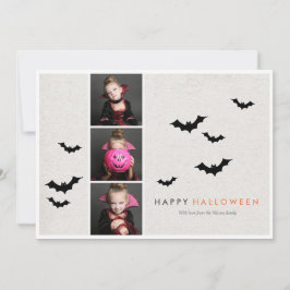 Carte Bande photo d'Halloween - Lumière