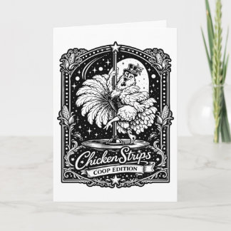 Carte Bandes de poulet Édition Coop Humour de Ferme