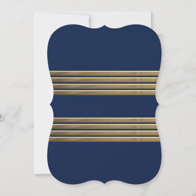 Carte Bandes d'or du capitaine (Devant)