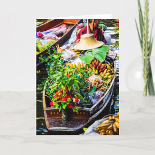 Carte Bangkok   Marché flottant