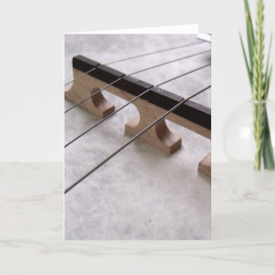 Carte Banjo Closeup Photo