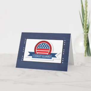 Carte Bannière et insigne patriotiques d'obtention du