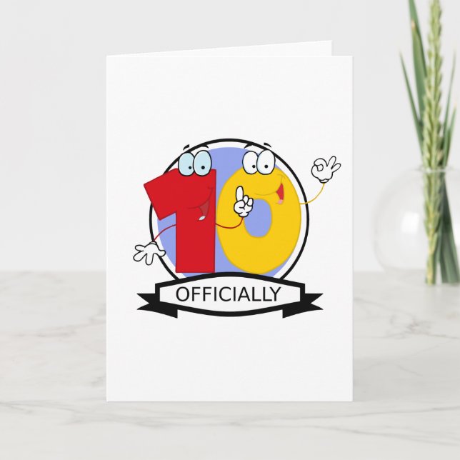 Carte Bannière officielle 10 Anniversaire (Devant)