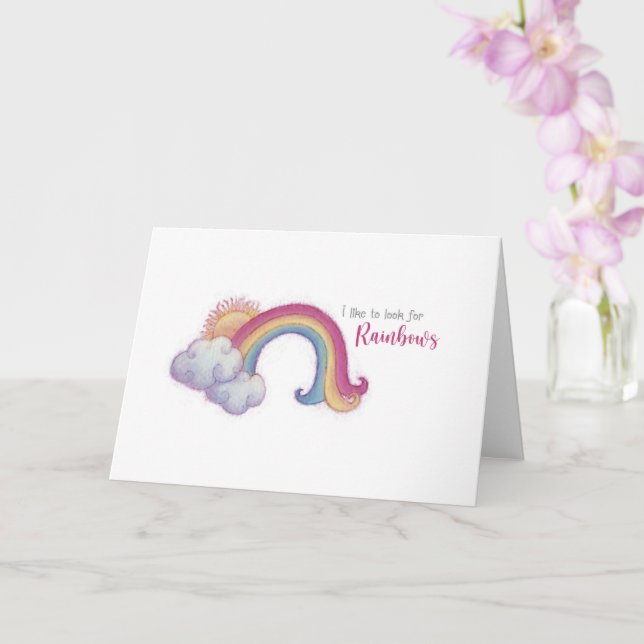 Carte Baptême (Orchidée)