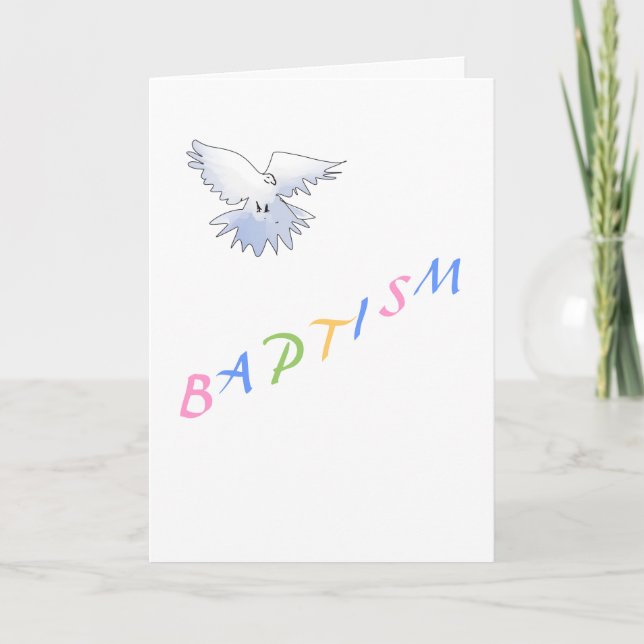 Carte Baptism (Devant)
