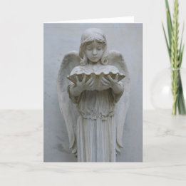 Carte Baptismal Angel (vue frontale)