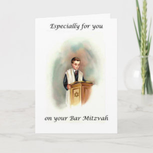 Carte Bar Mitzvah