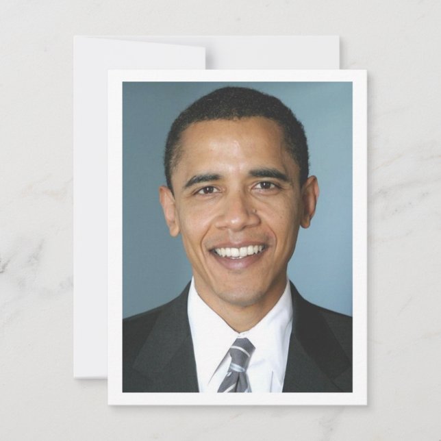 Carte Barack Obama (Devant)