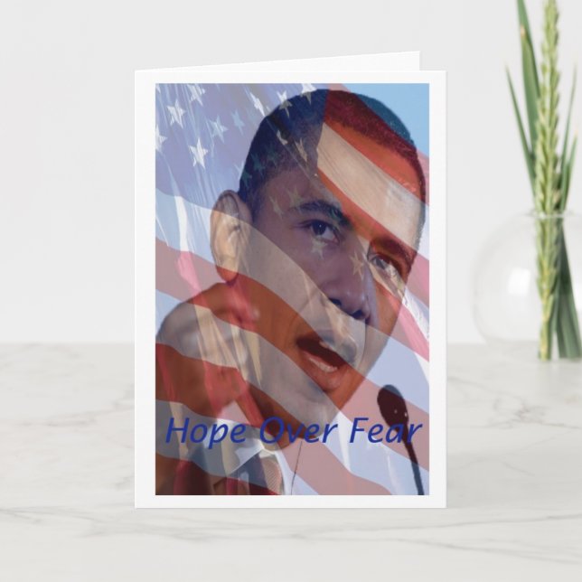 CARTE BARACK OBAMA MOTIVE ! (Devant)
