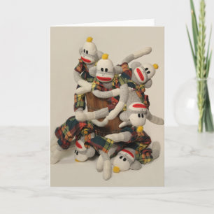 Carte Baril de blanc de singes