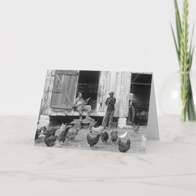 Carte Barnyard Banjo Player, 1927 (Devant)