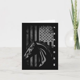 Carte Basbo Uni-kids Black Flag Print - Équitation