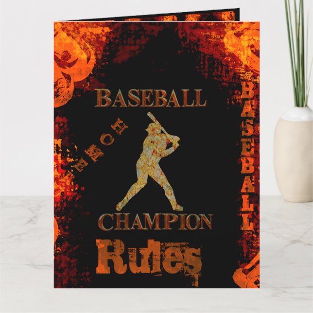 Carte Baseball       (Devant)