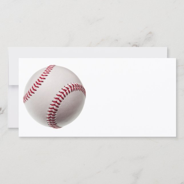 Carte Baseballs - Personnaliser Baseball Arrière - plan  (Devant)