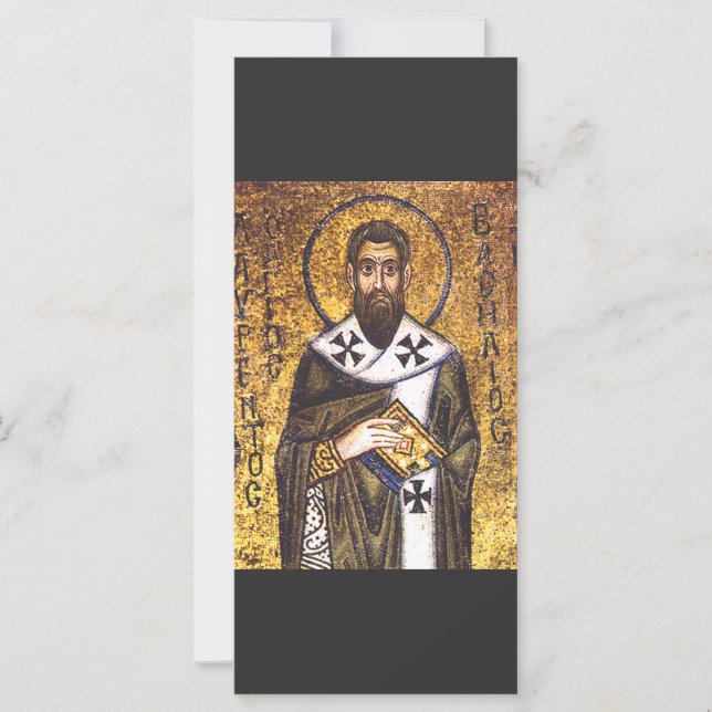 Carte Basil de Césarée (Devant)