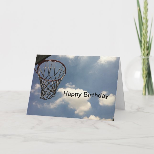 Carte Basket-ball d'été (Devant)