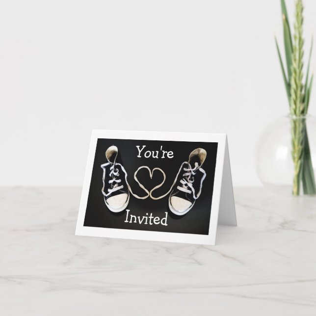 Carte basket Love Invitation Note (Ou? (Devant)