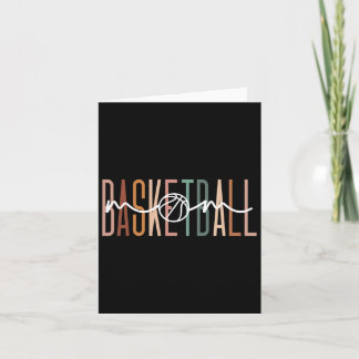 Carte Basketball Maman Basketball Mama Mère Mère Mère Vi