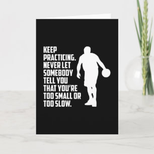 Carte Basketball Sports Basketball Joueur d'équipe Idée