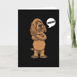 Carte Basset fauve de Bretagne Chien drôle