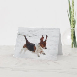 Carte "Basset Hounds in the Wild"