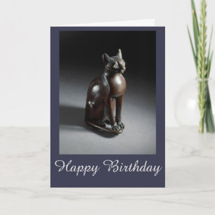 Carte Bast (Egyptian cat goddess) birthday