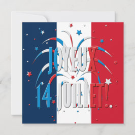 Carte Bastille Day, Joyeux 14 juillet