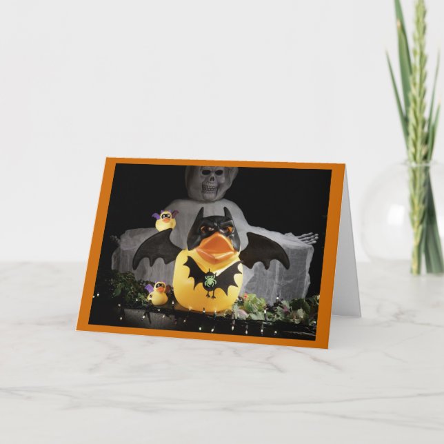 Carte Bat Duckies Protéger et défendre (Devant)