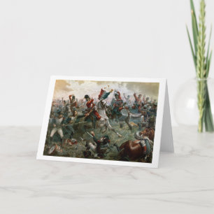 Carte Bataille de Waterloo, le 18 juin 1815, 1898 (coule