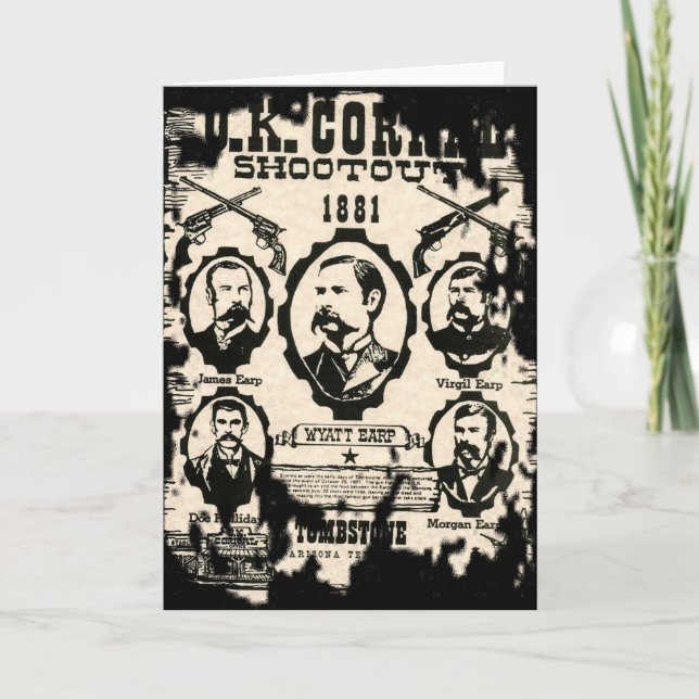 Carte Bataille rangée d'OK Corral (Devant)