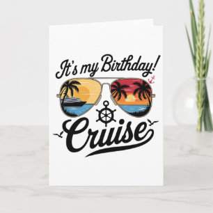 Carte Bateau de croisière festif pour mon anniversaire 2