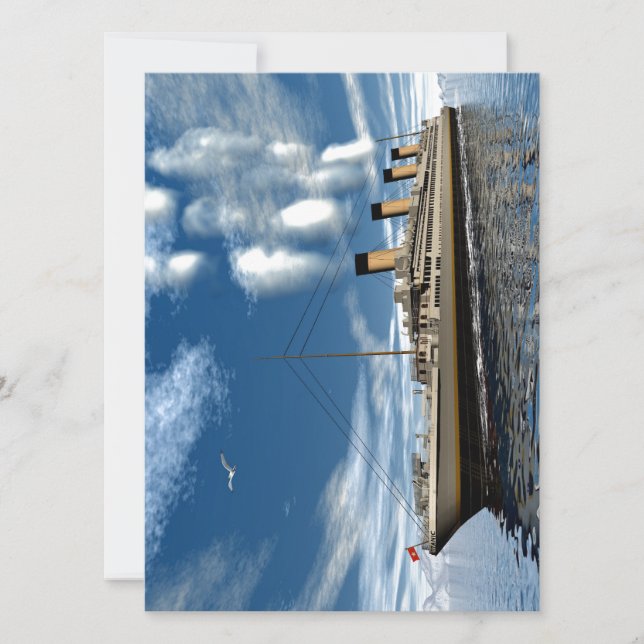 Carte Bateau Titanic (Devant)