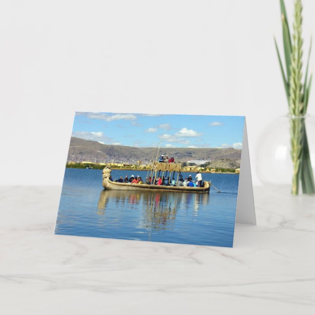 Carte bateau titicaca (Devant)