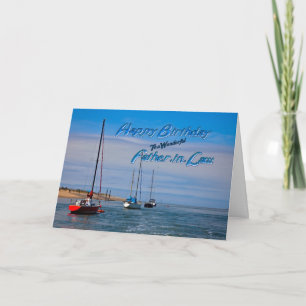 Carte Bateaux à voile à l'anniversaire d'ancrage pour be