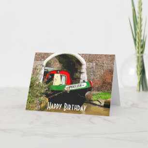 CARTE BATEAUX DE CANAL