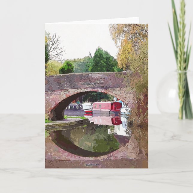 CARTE BATEAUX DE CANAL (Devant)