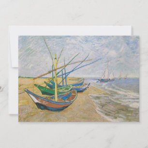 Carte Bateaux de pêche   Vincent van Gogh