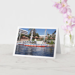 Carte Bateaux Felucca sur le Nil, Louxor