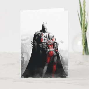 Carte Batman et Harley