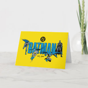 Carte Batman légendes pour toujours Graphisme
