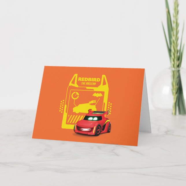 Carte Batwheel™ Redbird - Le Racecar (Devant)