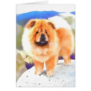 Carte "BAVARDE" d'art de bouffe de heARTdog