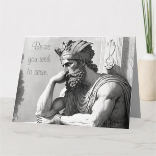 Carte Be as you wish to seem