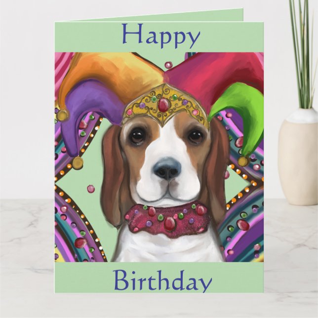 CARTE BEAGLE  (Devant)