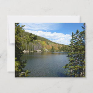 Carte Bear Lake au parc national Rocky Mountain