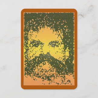 Carte Bear Mosaic vy a Grey Card Collection