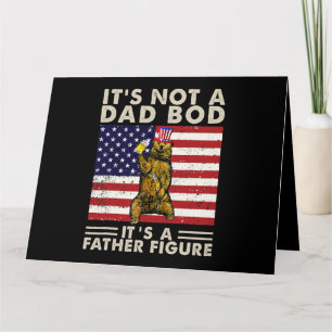 Carte Bear Retro C'Est Pas Papa Bod C'Est Un Père Figure