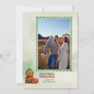 Carte "Beary Merry Christmas" de Bearista Coffee B