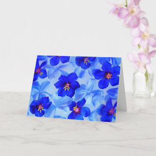 Carte Beau Bleu Se Bien