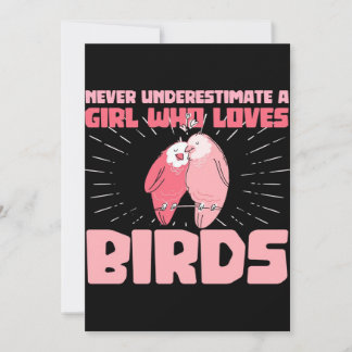 Carte Beau couple Bird | Cadeau Parfait Pour Les Amateur